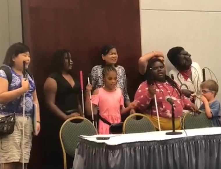 2019 NFB BELL GLENN DALE - NFB BELL Academy participants singing our original BELL song